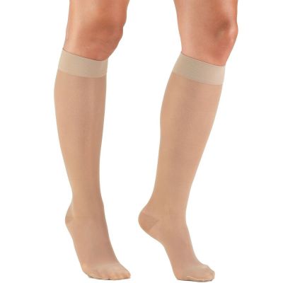 Truform Women's Stockings Knee High Sheer: 15-20 mmHg S NUDE (1773ND-S)